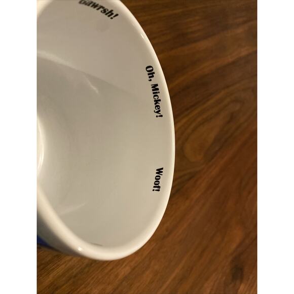 Disney Mickey Mouse, Minnie, Goofy, & Pluto Character Jumbo Ceramic Mug - Picture 7 of 9